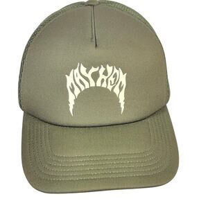 Lost Enterprises Lightning Mayhem Trucker Hat Dark Olive Military Green Snapback